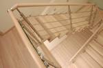 Moderne Treppen BOLZEN, Edelstahl-Geländer NIRO + Glas
