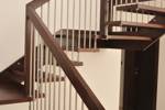 Moderne Treppen BOLZEN, Edelstahl-Geländer M20