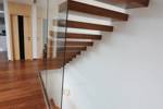 Moderne Treppen CASCADA, Glasgeländer